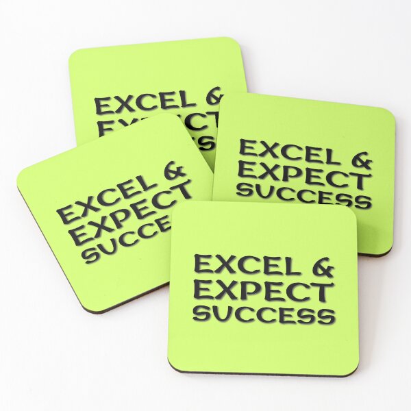 Item preview, (BF) Excel and expect success designed and sold by greatvibes4u.