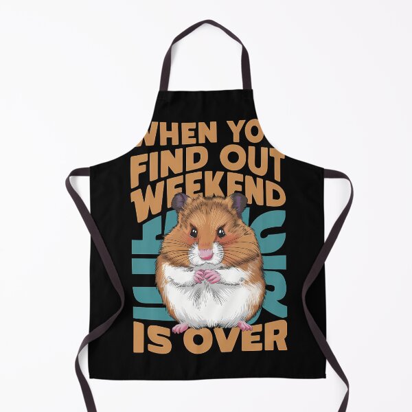 Item preview, Relatable Sad Hamster Meme : when weekend is over designed and sold by SpeakingPrint2.