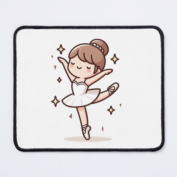 Item preview, Kawaii Dancer With Ballet Slippers designed and sold by CanvasCutie.