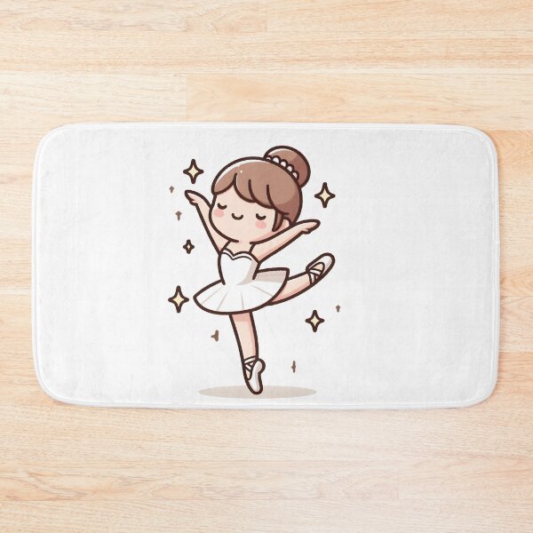Item preview, Kawaii Dancer With Ballet Slippers designed and sold by CanvasCutie.