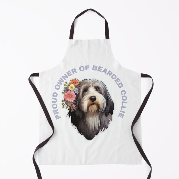 Item preview, Cute Flower Bearded Collie Mom Dad Guardian Angel Best Friend Doggie Paw designed and sold by SMARTKIT DESIGNAGENCY.