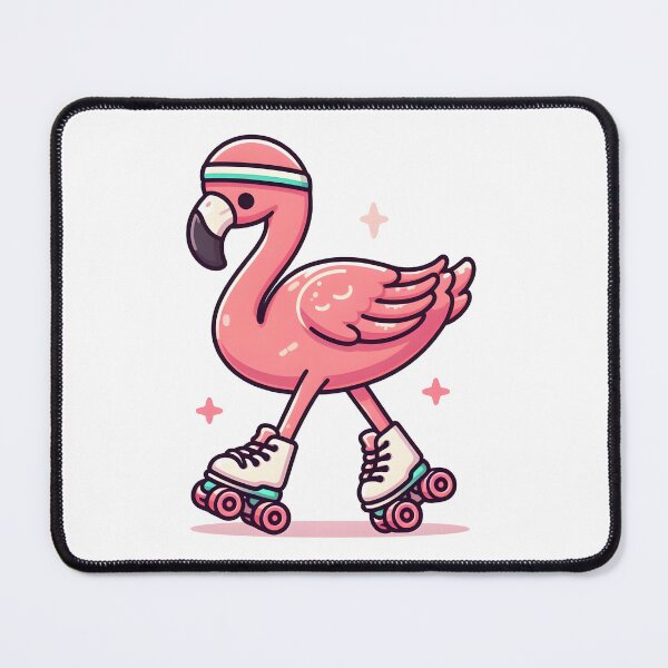 Artikelvorschau, Kawaii Flamingo entworfen und verkauft von CanvasCutie.