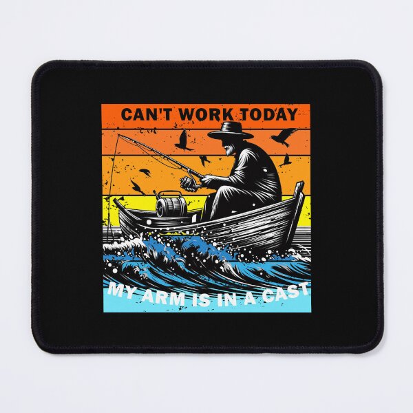 Item preview, Mens Funny Fishing Fisherman Dad cant work Today designed and sold by Echonn.