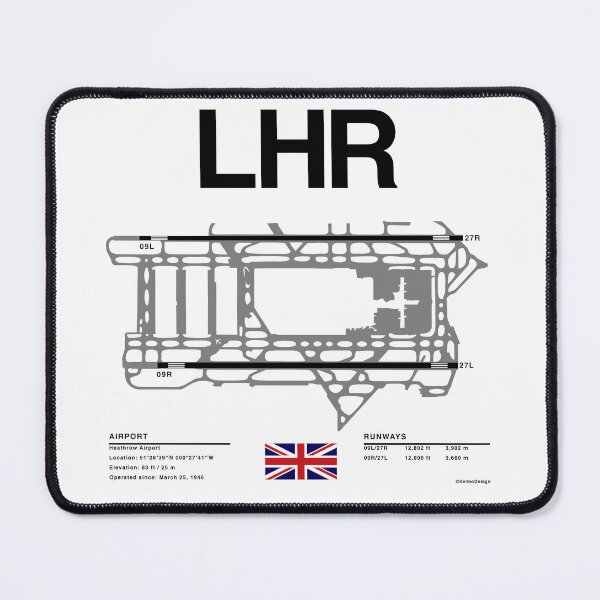 Item preview, LHR London Heathrow designed and sold by KelmoDesigns.