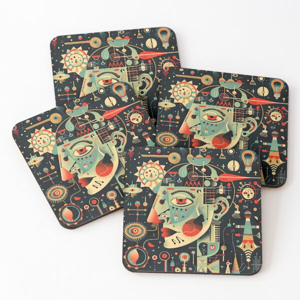Item preview, The Cosmic Dance - A Symphony of Symbols and Shapes designed and sold by Pei-Kang Hsu.
