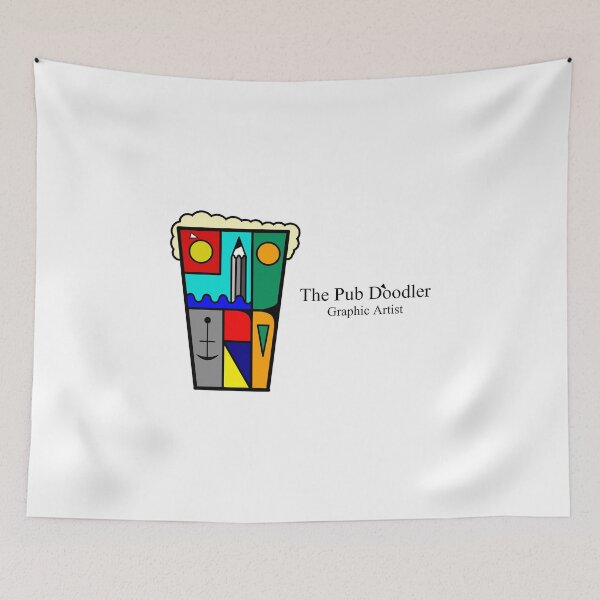 Item preview, The Pub Dóodler Logo designed and sold by PubDoodler.