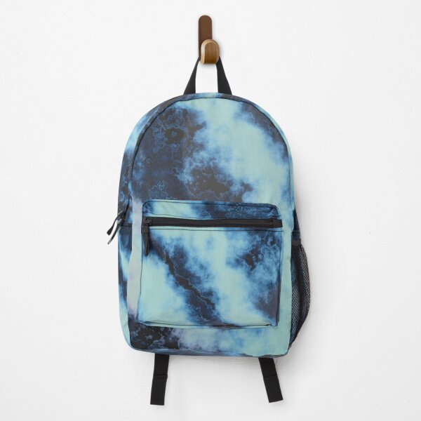 Item preview, Azure Serenity: Abstract Blue & Black Textured Art designed and sold by ImmersiveArt Era.