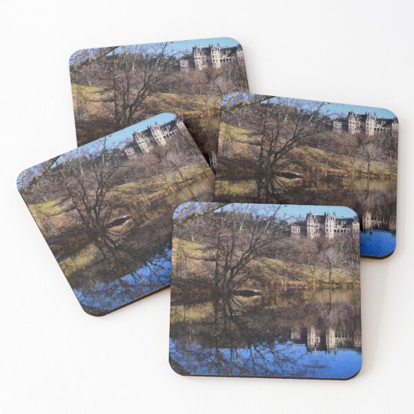 Item preview, Lake Painting Of Biltmore House During Winter designed and sold by CarolRMontoya.