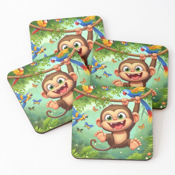 Item preview, smile monkey designed and sold by zambalala.