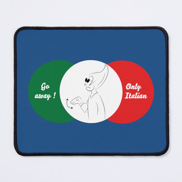 Item preview, Italian Gestures : Go away  designed and sold by YoshiArtDesign.