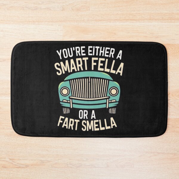 Item preview, You're either a smart fella or a fart smella in style retro designed and sold by Pawel Oska.