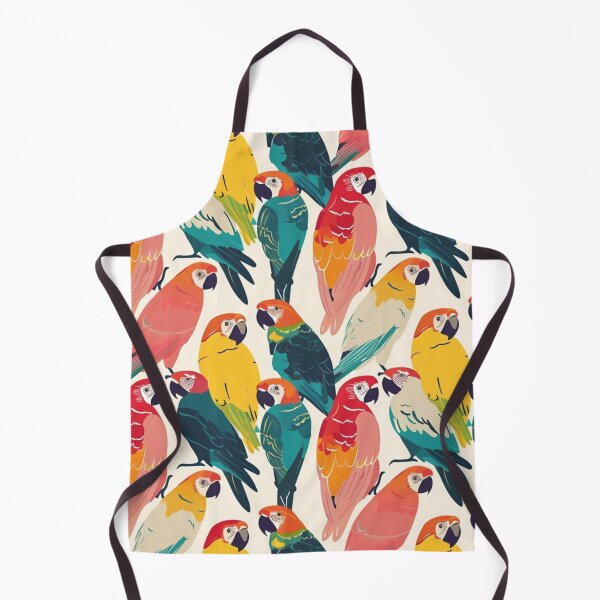 Item preview, Various Parrots Pink Green Yellow Pattern designed and sold by GrinGalore.