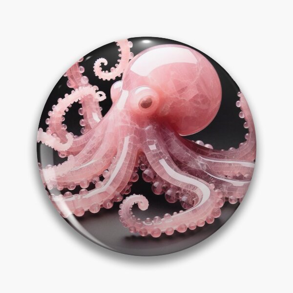 Item preview, Rose Quartz Lover/ Pink Octopus  designed and sold by robinreva.