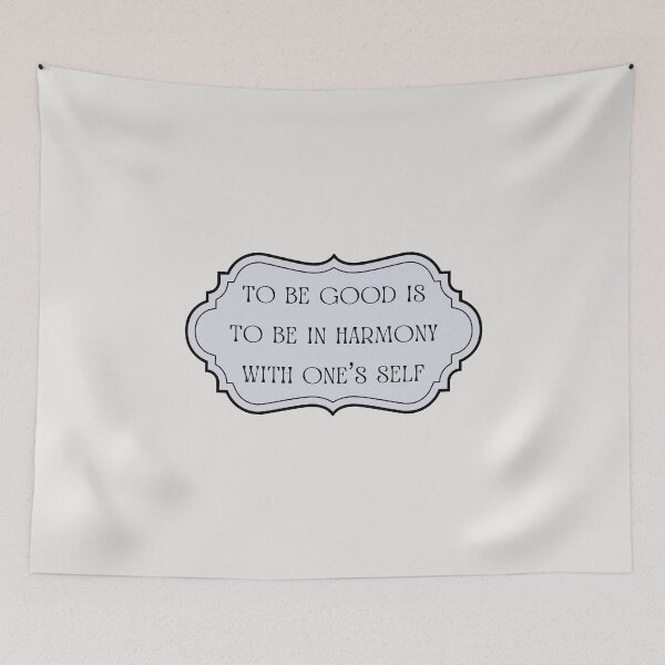 Item preview, Oscar Wilde Quote - To be good is to be in harmony with one’s self - The Picture of Dorian Gray designed and sold by violet-hope.