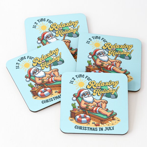 Item preview, Santa Claus Summer designed and sold by RockBeeDesigns.