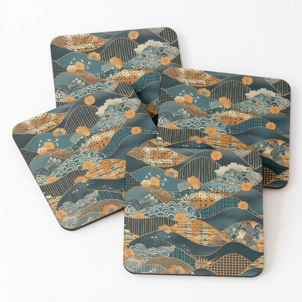 Item preview, Elegant Traditional Waves designed and sold by Digital-Lys.