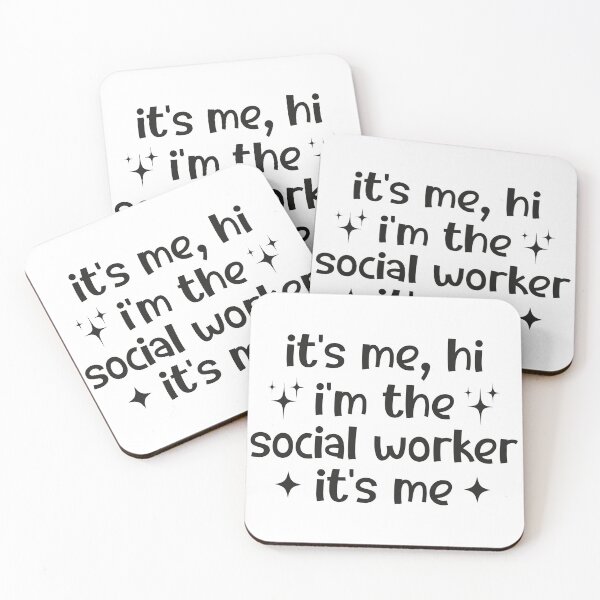 Item preview, It's Me Hi I'm The Social Worker It's Me, Cute designed and sold by faridman.