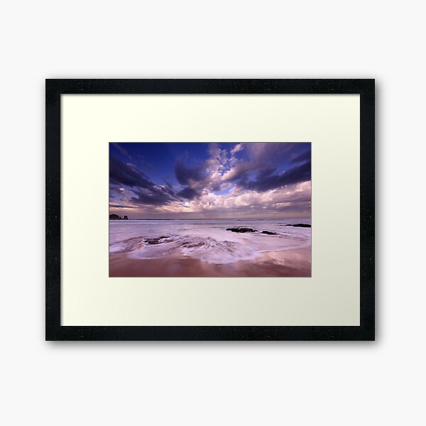 Cape Woolamai Beach, Philip Island, Australia Framed Art Print