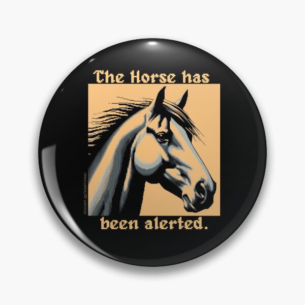 Item preview, The Horse has been alerted designed and sold by Aria-NL.