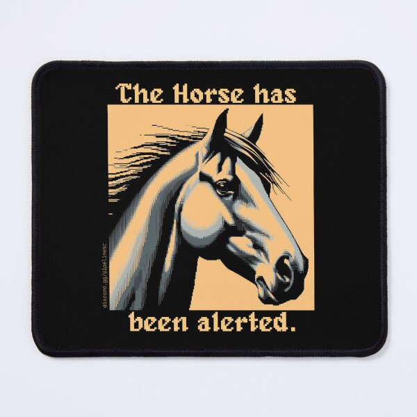 Item preview, The Horse has been alerted designed and sold by Aria-NL.