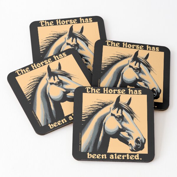 Item preview, The Horse has been alerted designed and sold by Aria-NL.