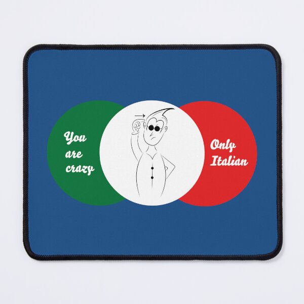 Item preview, Italian Gestures : are you crazy?  designed and sold by YoshiArtDesign.