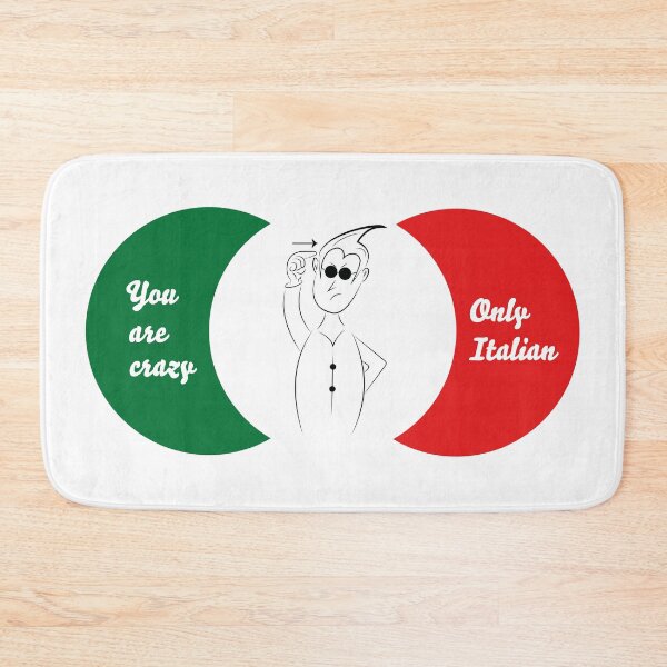 Item preview, Italian Gestures : are you crazy?  designed and sold by YoshiArtDesign.