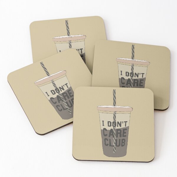 Item preview, I don't care coffee club designed and sold by Vibe Vault.