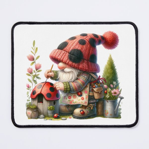 Item preview, Cute Ladybug Gnome designed and sold by Magnuna.