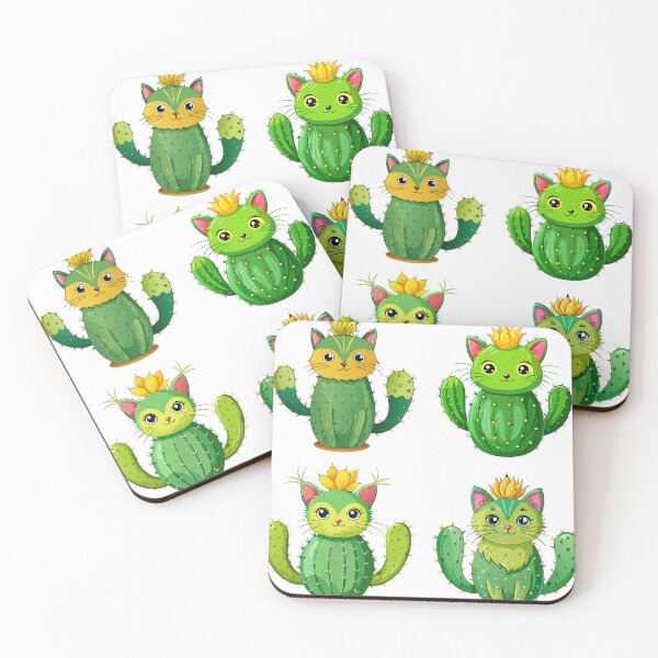 Item preview, cactus cat designed and sold by sabily.