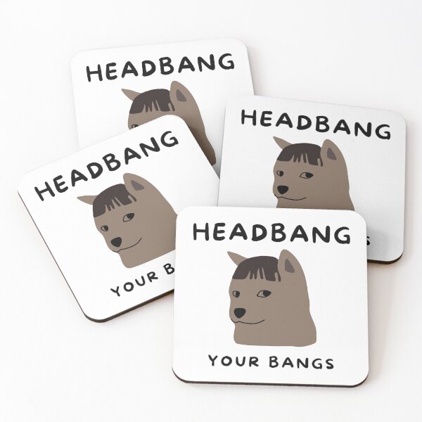 Item preview, Headbang Your Bangs: Quirky Animal Illustration designed and sold by impressionofmel.