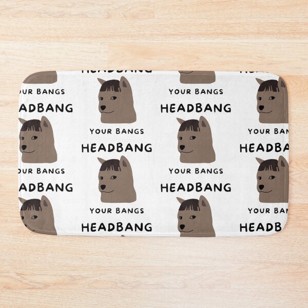 Item preview, Headbang Your Bangs: Quirky Animal Illustration designed and sold by impressionofmel.