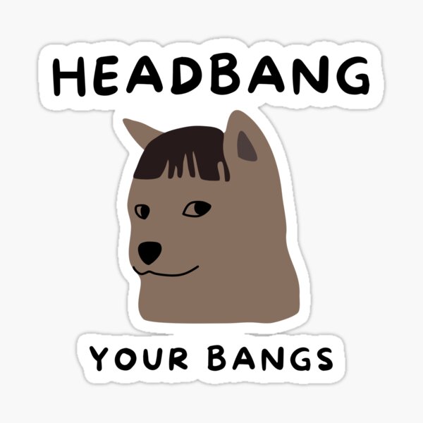 Item preview, Headbang Your Bangs: Skurrile Tierillustration designed and sold by impressionofmel.