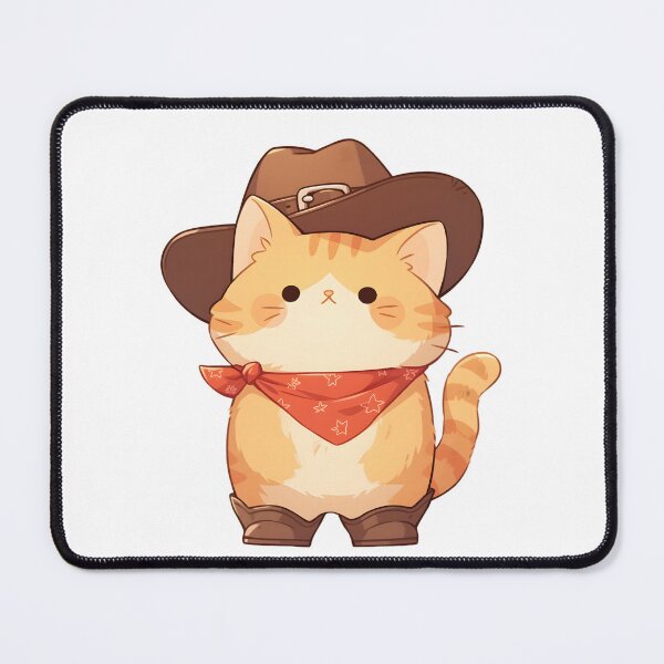 Item preview, Cute Cowboy Cat designed and sold by StickySparkle.