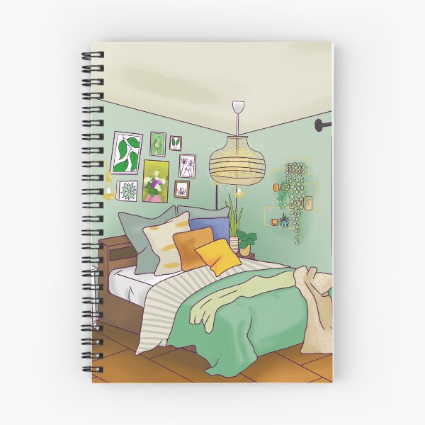 Item preview, Green Plant Bedroom designed and sold by Elliementalist.