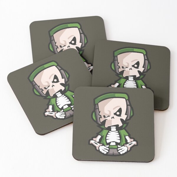 Item preview, Skeleton with headphones designed and sold by MerlinWear.