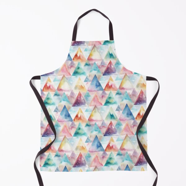 Item preview, Watercolor Triangle Seamless Pattern designed and sold by ktrin_ai.