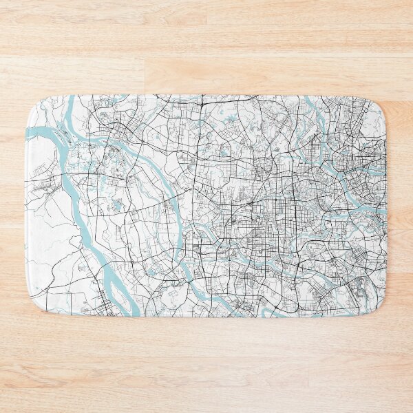 Item preview, Foshan City Map of Guangdong, China - Circle designed and sold by deMAP.