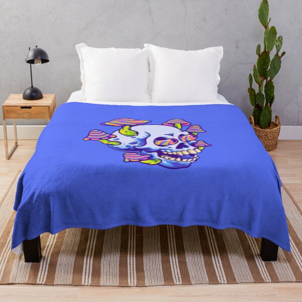 Item preview, Psychedelic Fusion: Hippie Skulls and Mushroom Dreams designed and sold by Vibe Vault.