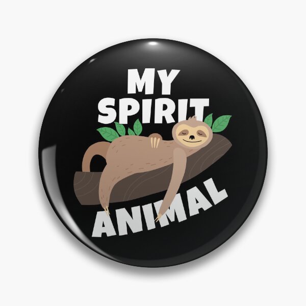 Item preview, My Spirit Animal Funny Lazy Sloth designed and sold by ricricswert.