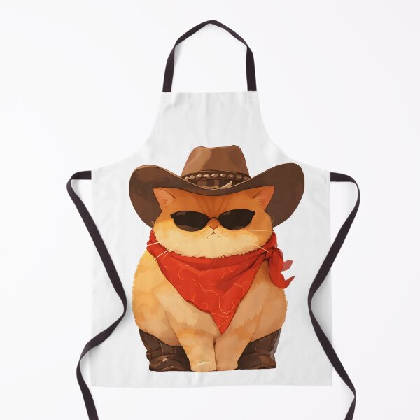 Item preview, Cute Cowboy Cat designed and sold by StickySparkle.