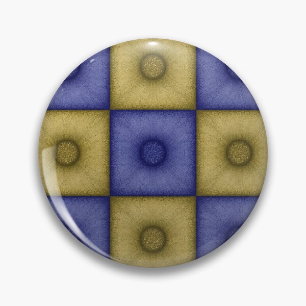 Item preview, Chess pattern from "Pouf" tiles the color of sapphire and gimblet color designed and sold by Cherevan.