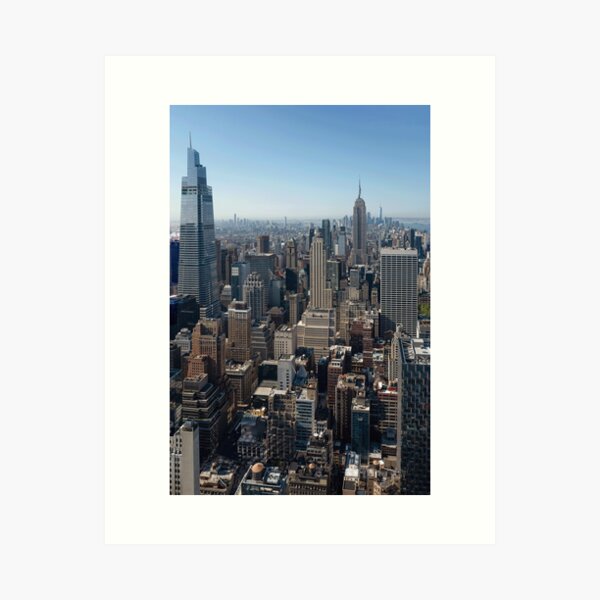 Top of the Rock - Manhattan Kunstdruck