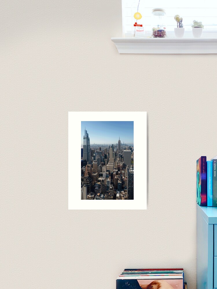 Thumbnail 2 von 3, Kunstdruck, Top of the Rock - Manhattan designt und verkauft von Portalius.