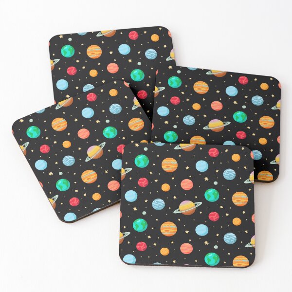 Item preview, Planets and Star in Dark Sky designed and sold by Gagamu.