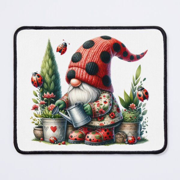 Item preview, Cute Ladybug Gnome designed and sold by Magnuna.