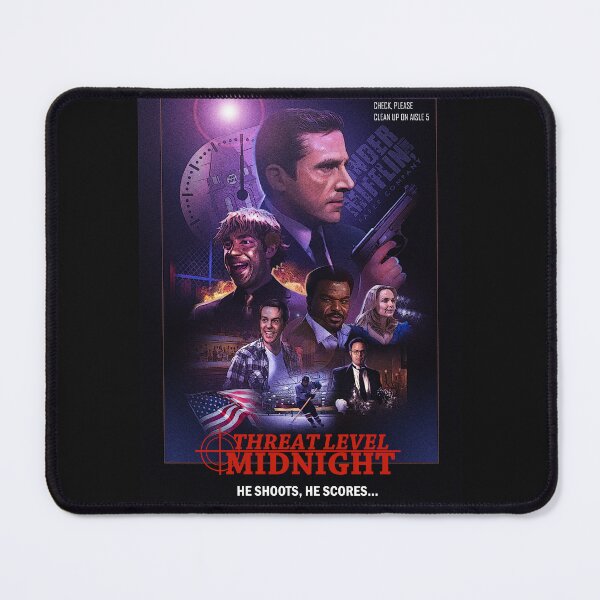 Item preview, Threat Level Midnight Poster designed and sold by dazzamataz.