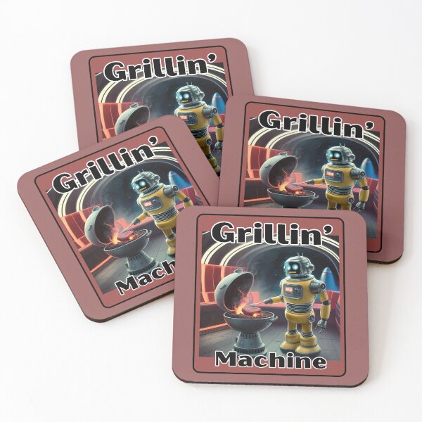 Item preview, Grillin' Machine Robot designed and sold by RWCarpenter.