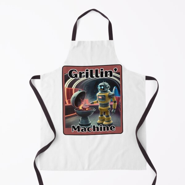 Item preview, Grillin' Machine Robot designed and sold by RWCarpenter.