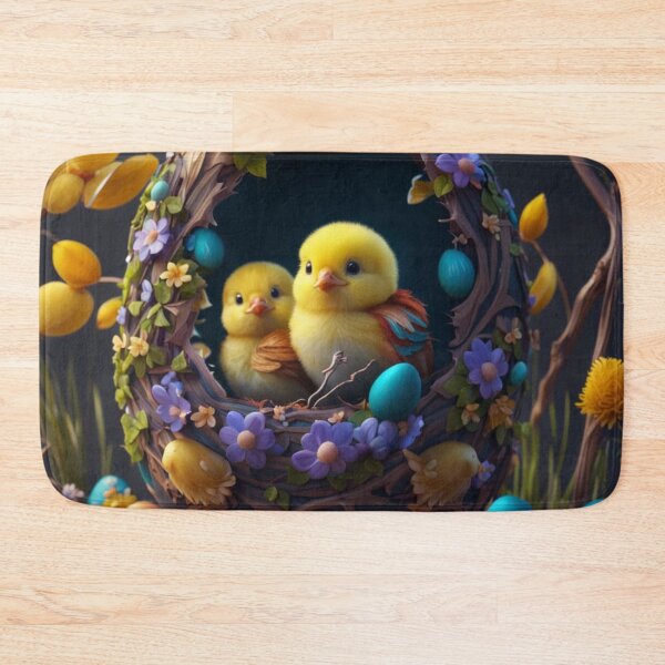 Item preview, Cuddly Chicks in an Easter Egg designed and sold by Itsapizzart.
